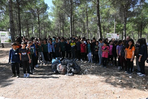 Ülkemizde  eş zamanlı düzenlenen  “Orman Benim” kampanyası Ulubey ilçemizde de gerçekleştirilmiştir.